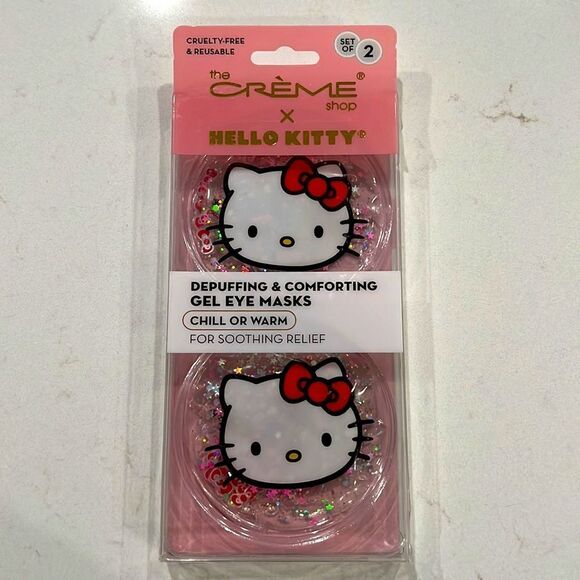 LIMITED EDITION Hello Kitty nail files and depuffing gel masks - Picture 2 of 3